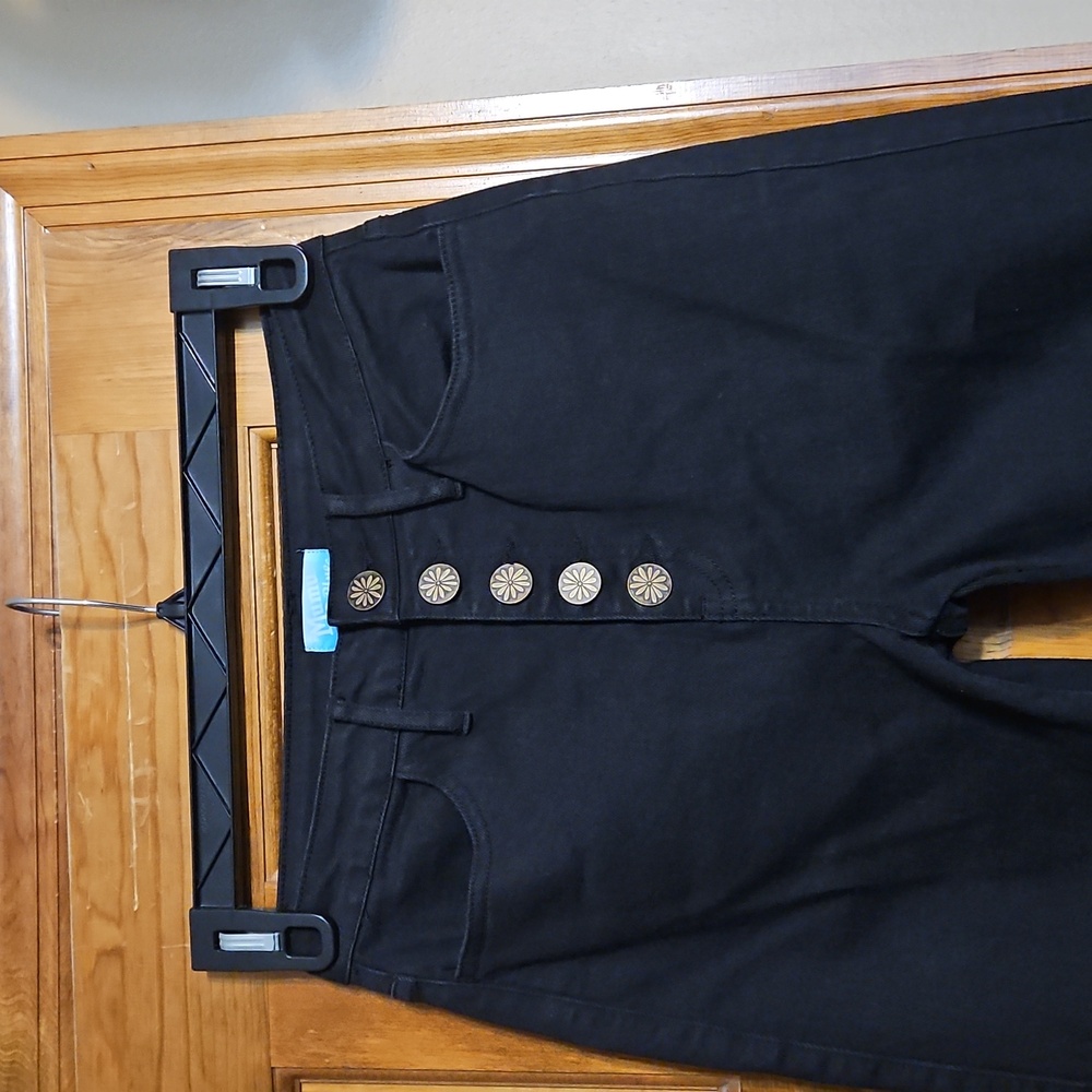 Show Me Your MUMU Blue Berkeley Button Up Bells Jeans - Picture 4 of 10
